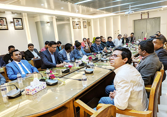 Quarterly meeting with Judges& Magistrates in CMM Court, DLAO, Dhaka. (2)