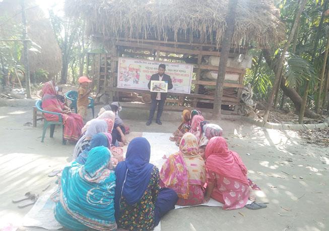Courtyard Meeting-Ward No-02, Sekherhar Union, Jhalokathi Sadr, Jhalokathi