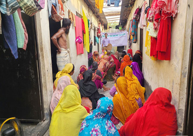 6.6.2023 Female Headed House hold in Duaripara Slum Pallobi, Dhaka